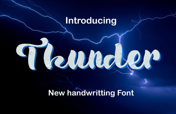 Thunder Font