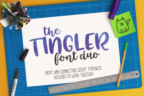 Tingler Duo Font Poster 1