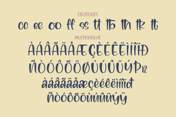 Tiramisu Font Poster 14