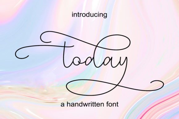 Today Font Poster 1