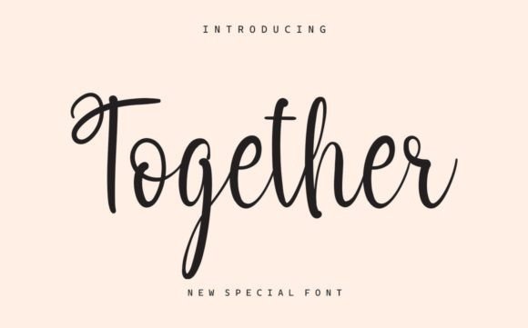 Together Font Poster 1