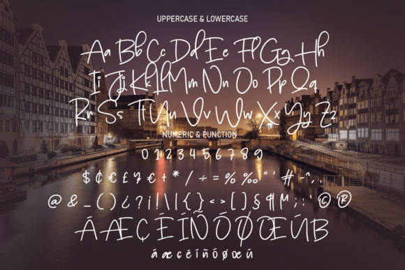 Tour to Amsterdam Font Poster 7