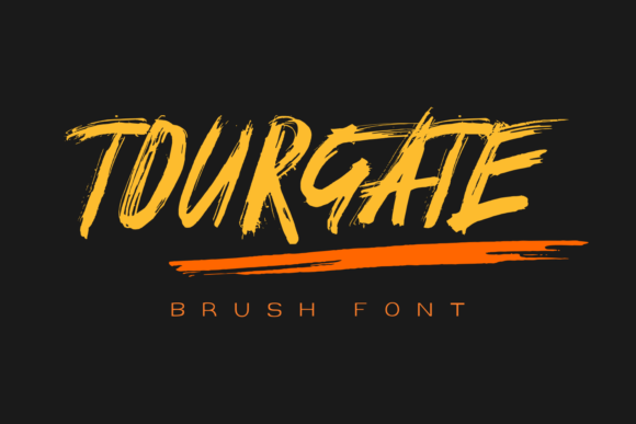 Tourgate Font Poster 1