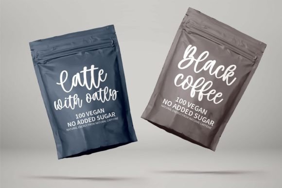 Tourista Coffee Font Poster 5