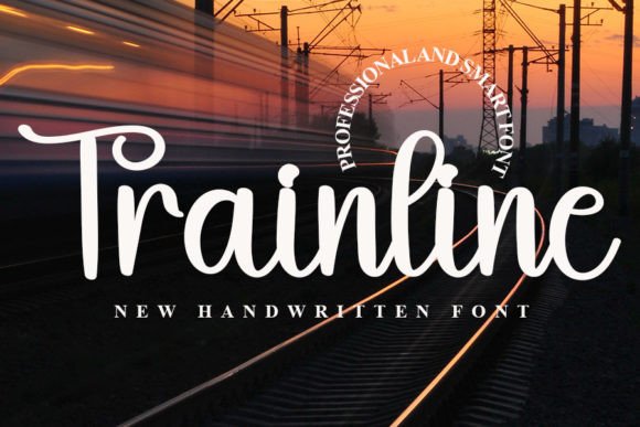 Trainline Font Poster 1