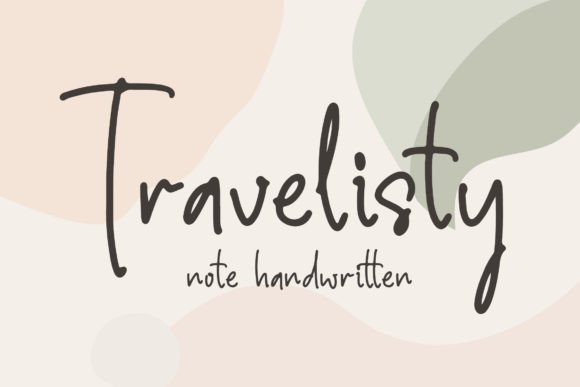 Travelisty Font Poster 1