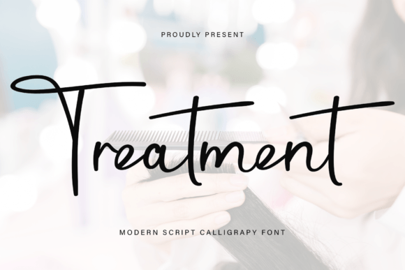 Treatment Font Poster 1