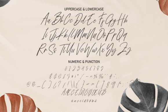 Tropical Font Poster 7