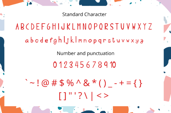 Tropical Summer Font Poster 2