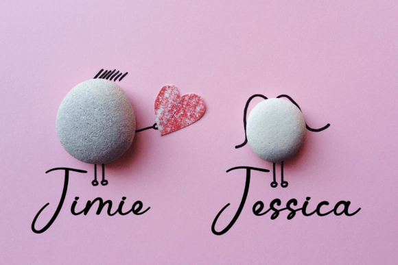 True Love Font Poster 2
