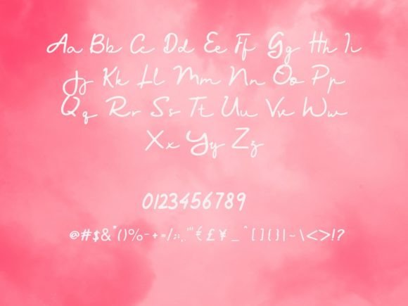 True Love Font Poster 4