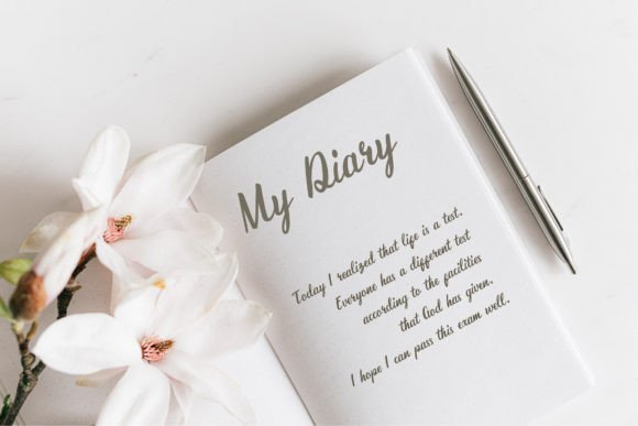 True Message Font Poster 6