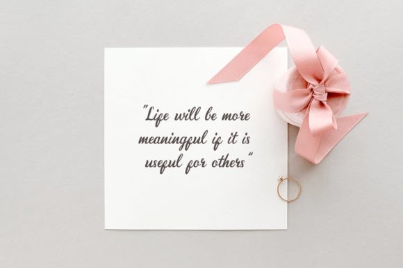 True Message Font Poster 10