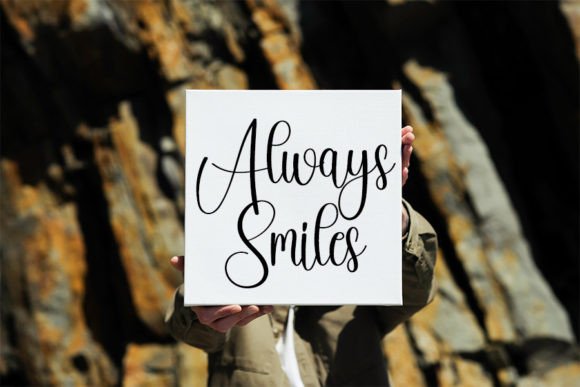 Tumbler Font Poster 5
