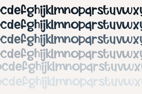 Turkey Smirk Font Poster 6