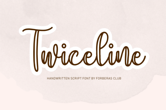 Twiceline Font Poster 1