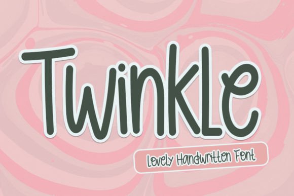 Twinkle Font Poster 1