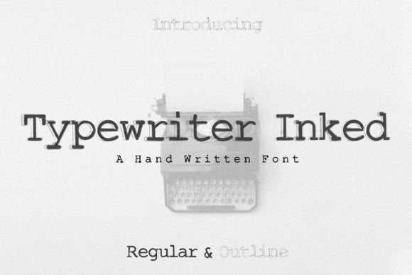 Typewriter Font