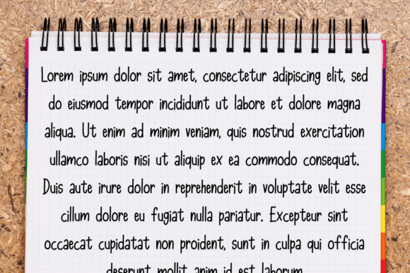 Ujiya Handwriting Font Poster 2