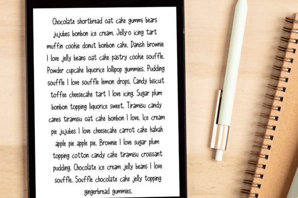 Ujiya Handwriting Font Poster 4