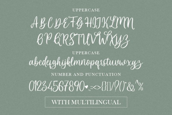 Umbreilla Font Poster 6