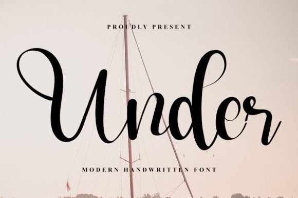 Under Font Poster 1