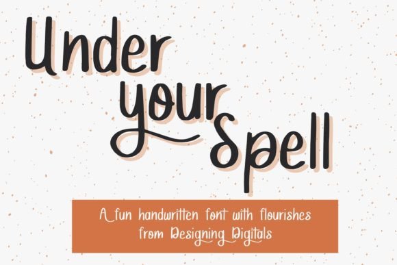 Under Your Spell Font Poster 1