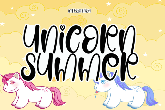 Unicorn Summer Font