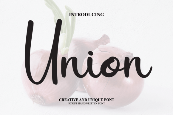 Union Font Poster 1