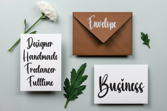 Unique Handmade Font Poster 2