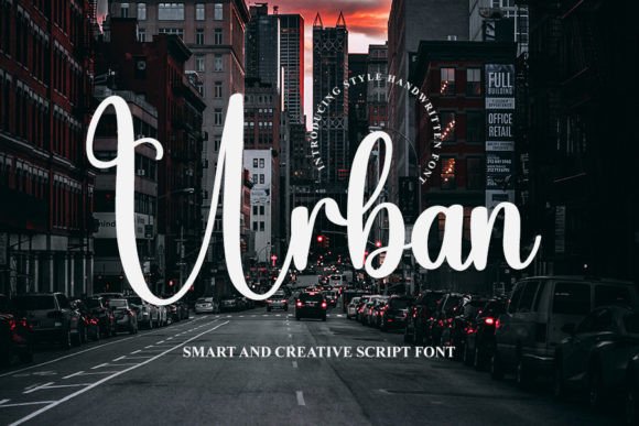 Urban Font Poster 1