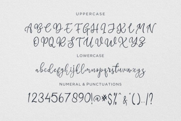 Usagi Garden Font Poster 7