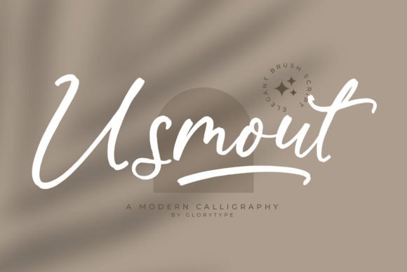 Usmout Font Poster 1
