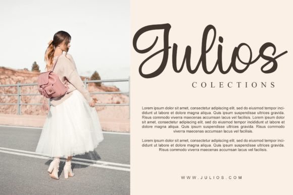 Usually Font Poster 3