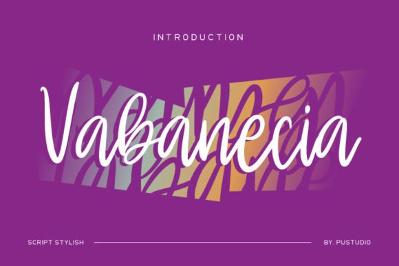 Vabanecia Font Poster 1