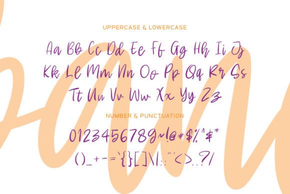 Vabanecia Font Poster 3