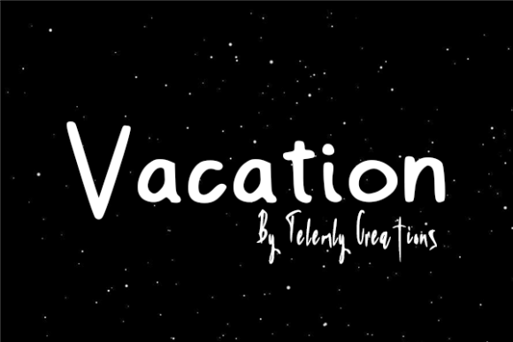 Vacation Font