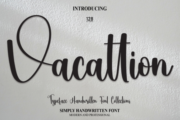 Vacattion Font Poster 1