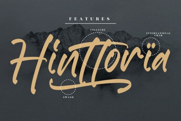 Vakantie Font Poster 12