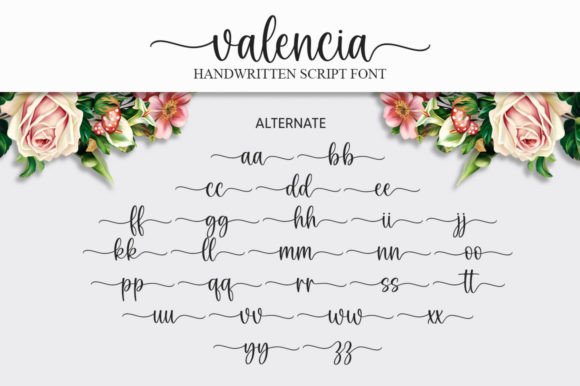Valencia Font Poster 6