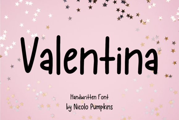 Valentina Font Poster 1