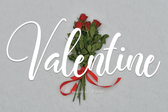 Valentine Font Poster 1