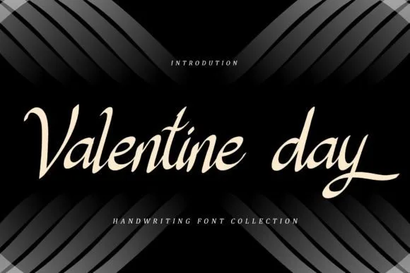 Valentine Day Font Valentine Day Font Poster 1