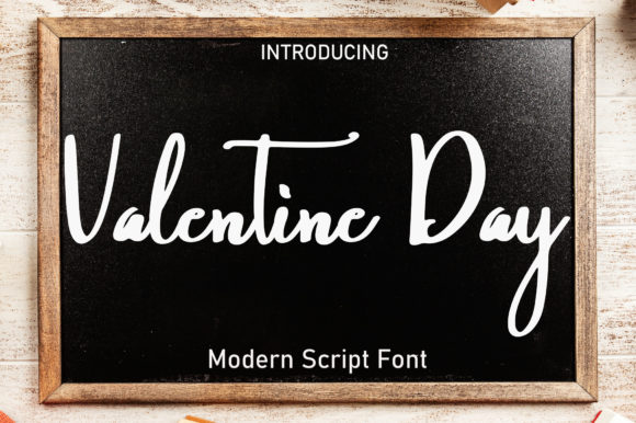 Valentine Day Font Poster 1