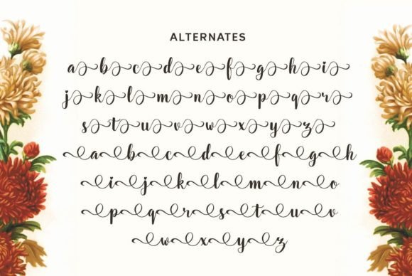 Valintya Font Poster 5