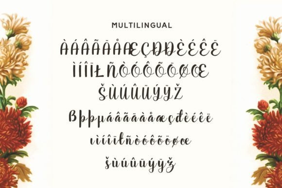 Valintya Font Poster 6
