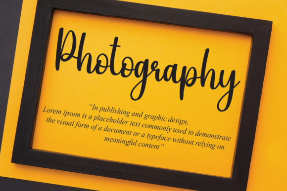 Vallue Font Poster 3