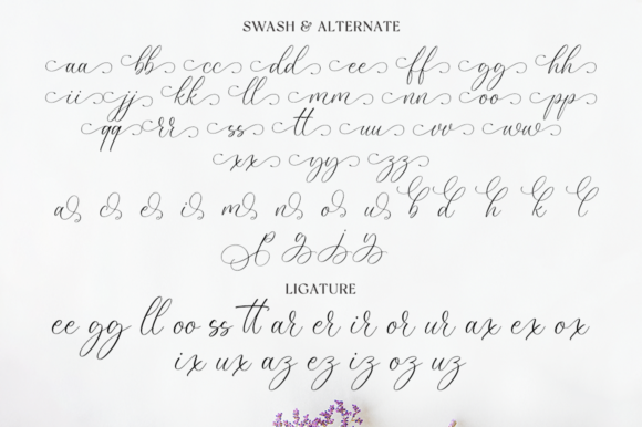 Vanelosia Font Poster 10