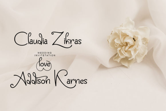 Vanie Karabinya Love Font Poster 5