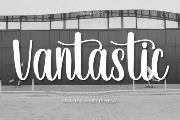 Vantastic Font Poster 1